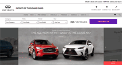 Desktop Screenshot of infinitiofthousandoaks.com